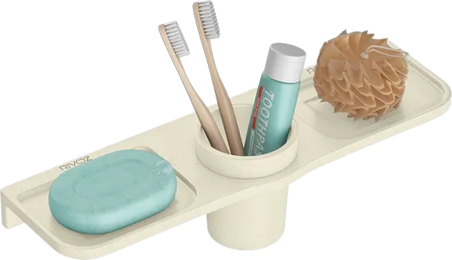 Double-Soap-Dish-With-Glass-Cream