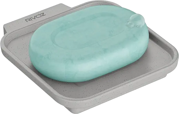 Mid-Square-Soap-Dish-Grey
