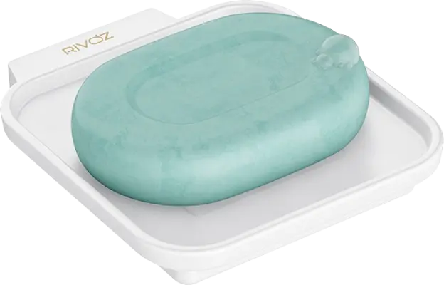 Mid-Square-Soap-Dish-White