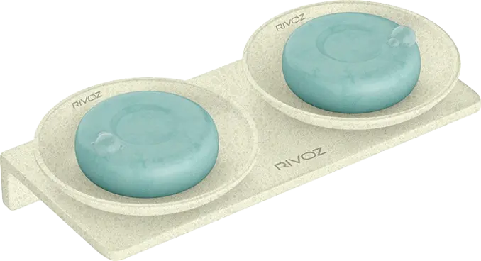 Round-Double-Soap-Dish-Marble