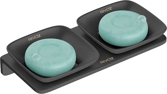 Square-Double-Soap-Dish-Black