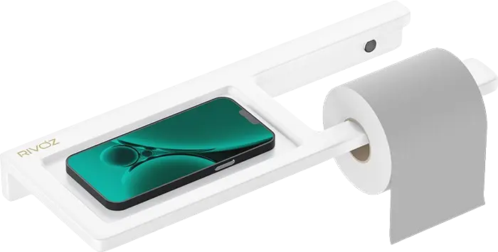 Tissue-with-Mobile-Holder-White